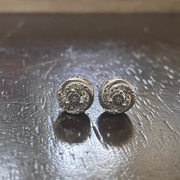 Gorgeous silver and white sapphire set - Picture 6 of 10